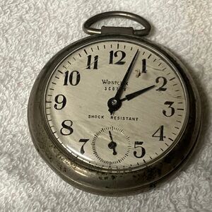 Vintage Westclox Scotty Pocket Watch